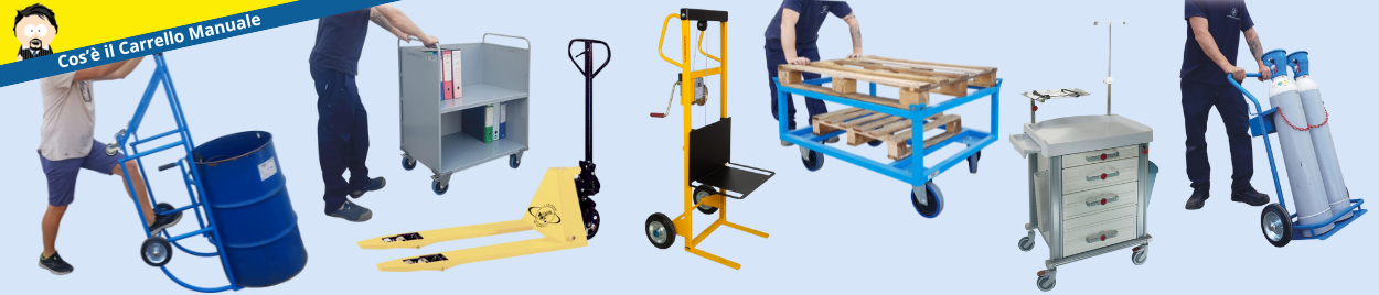 cosa sono i carrelli manuali