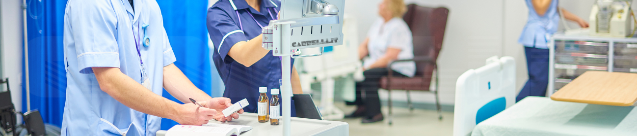 Carrelli WoW in ambiente sanitario
