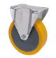Ruote alta portata nylon poliuretano Supporto fisso 