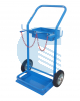 Carrello trasporto bombole biposto 14 lt