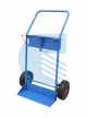 Carrello per bombole 40/50 lt - Ruote Pneumatiche e maniglione