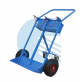 Carrello per bombole Trasformabile 40/50 lt - RUOTE PNEUMATICHE con maniglione