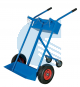 Carrello per bombole 40/50 lt - RUOTE PNEUMATICHE