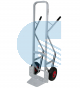Carrello porta casse in alluminio doppia spalla