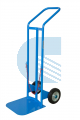 Carrello trasporto bombola gpl / propano da 25 lt