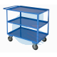 Carrello portatutto con 3 piani con 4 ruote girevoli