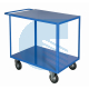 Carrello portatutto con 2 piani 600X900 con freno di stazionamento