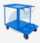 Carrello Saldatrice con Doppio Porta Bombola Posteriore