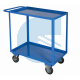 Carrello Officina a 2 Vasche 60x90 4 Ruote Girevoli