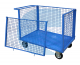 Carrello Contenitore Medio con 4 Sponde in Rete 1 SFILABILE