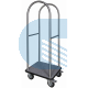 Carrello portabagagli luxury arco - Acciaio Inox