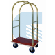 Carrello portabagagli luxury arco - Ottone Lucidato
