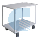 Carrello Office con 2 piani grandi