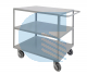 Carrello office a 3 piani lisci