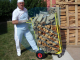 Carrello Porta Legna - Wood Light - Uso Professionale