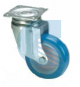 Ruota girevole nylon poliuretano blu - arredamento