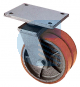 Ruota d. 200x50 supporto girevole
