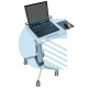 Carrello per computer alto