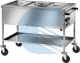 Carrello Termico Inox - Bagnomaria