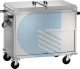 Carrello Termico Inox per Bagnomaria - Vasche a Temperatura Differenziata