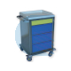 Carrello Modulare in Acciaio Inox - Cassetti Vernicaiti con colorazione specifica antibatterica