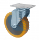 Ruote alta portata nylon poliuretano Supporto girevole