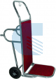 Carrello Portavaligie Pieghevole in Acciaio Inox