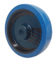 Ruota Gomma Blu ø100x36 - Solo Ruota