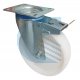 Ruota d. 200x50 - Supporto Rotante con Fren