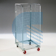 Roll container lavanderia a 4 pareti maglia stretta