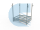 Strttura porta big bab con piano in rete
