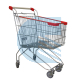 Carrello in filo Self service capacita' 60lt