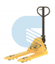 Transpallet manuale con forche corte da mm 950 