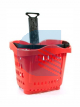 Cestello spesa libero servizio 43 Lt Rosso - kit da 12 unità