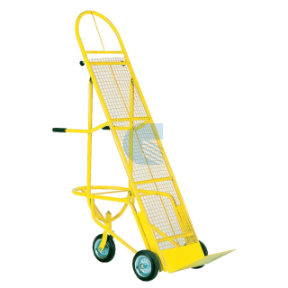 Carrello bicicletta con rete di appoggio anticaduta