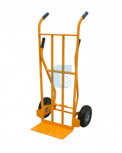Carrello a Doppia Impugnatura (Uso a Barella) - Ruote Antiforatura 260 mm | Portata 250 Kg | CRM024A-02