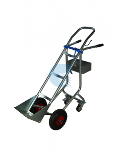 Porta bombola 40lt - 50 lt su 4 Ruote con Telaio Fisso