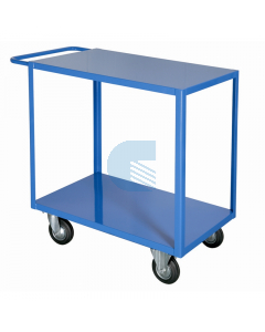 Carrello Monoblocco 2 Piani R. Girevoli Freno
