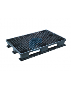 Pallet plastica 800x1200 carichi medi a 2 vie - con Bordo