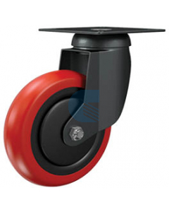 Ruota d. 75x25 Nylon poliuretano Girevole
