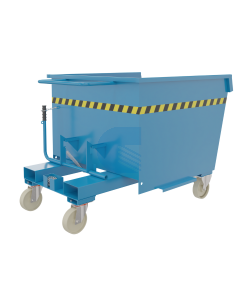 Benna completamente ribaltabile 160° 800 lt 1350 kg