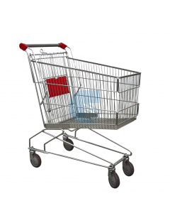 Carrello Spesa Self service | Capacita' 125 lt | con Portababy