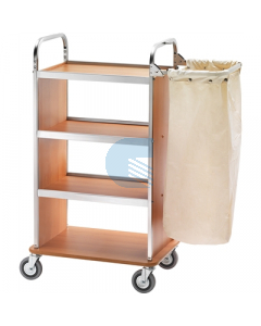 Carrello Porta biancheria per la Pulizia ai Piani