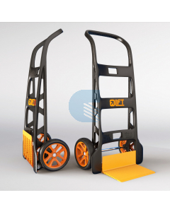 Carrello Monoscocca in Tecnopolimero Fibrorinforzato- Colore Black
