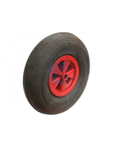 Ruota pneumatica per carrelli nautica d.330x100 foro 25 mm