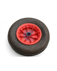 Ruota pneumatica per carrelli nautica d.400x100 foro 25