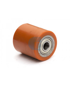Rullo nucleo acciaio rivestimento poliuretano 82x100