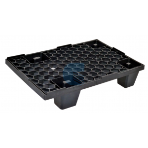 Minipallet 400x600 carichi medi a 4 vie con bordo