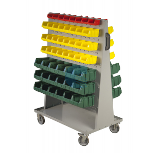 Carrello portacasette MINUTERIA COMPLETO DI CASSETTE
