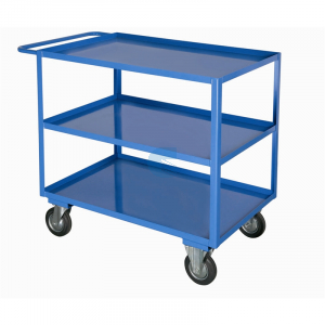 Carrello 3 Vasche 60x90 Ruote Freno